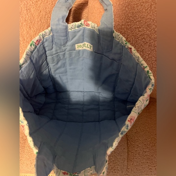 Vintage Quilted Floral Tote - Picture 5 of 6